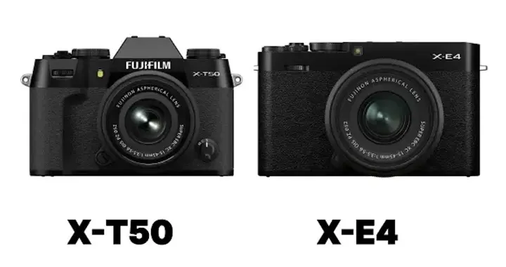 富士 X-T50 vs X-E4: 差价到底值不值? 画质、防抖、便携性实测