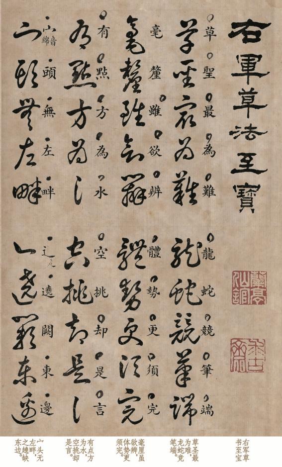 王羲之偷传儿子的草书秘法，终于公之于世！通俗易懂，小学生也能学明白！北宋太宗