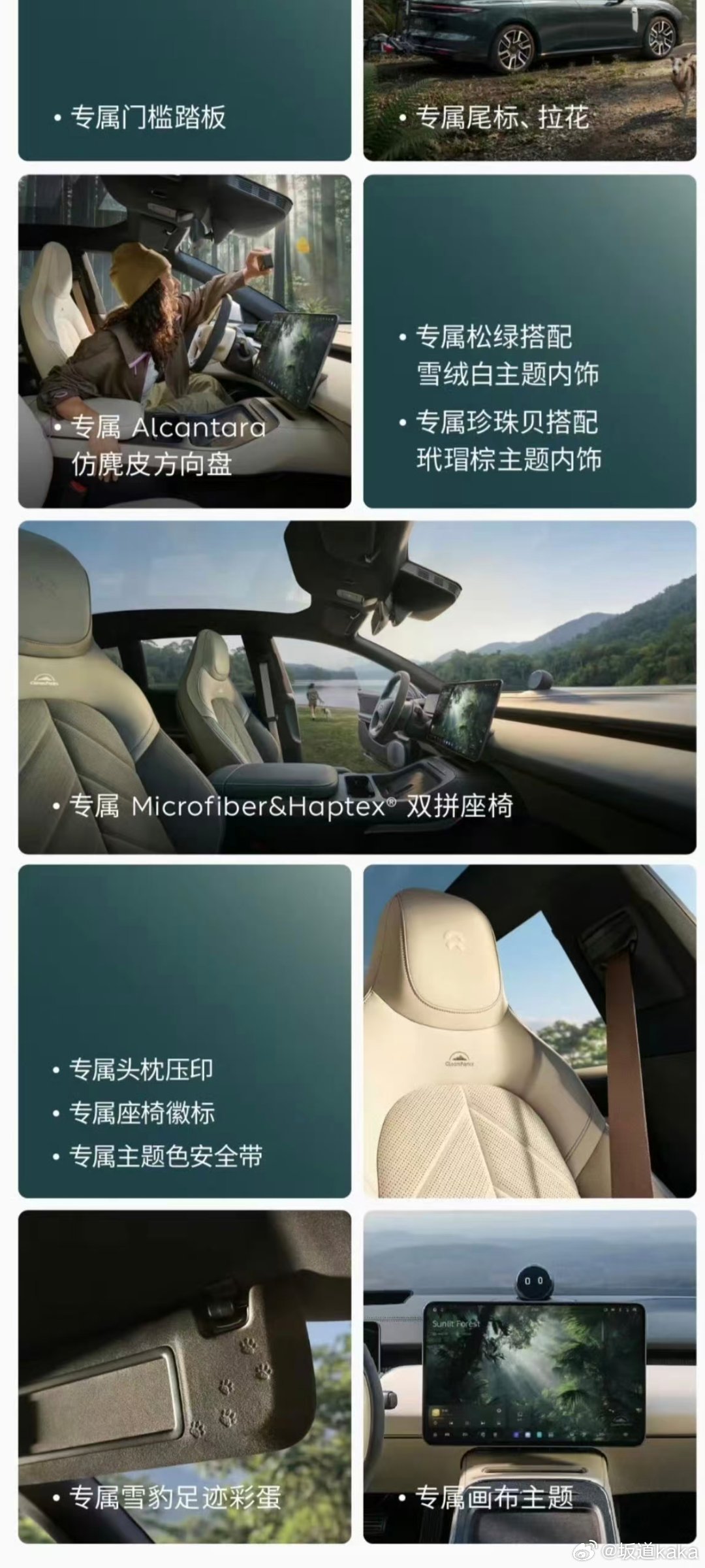 蔚来做高端车我是真的服气的，这种xx自然特别版，还是正儿八经做出了设计差分，我只