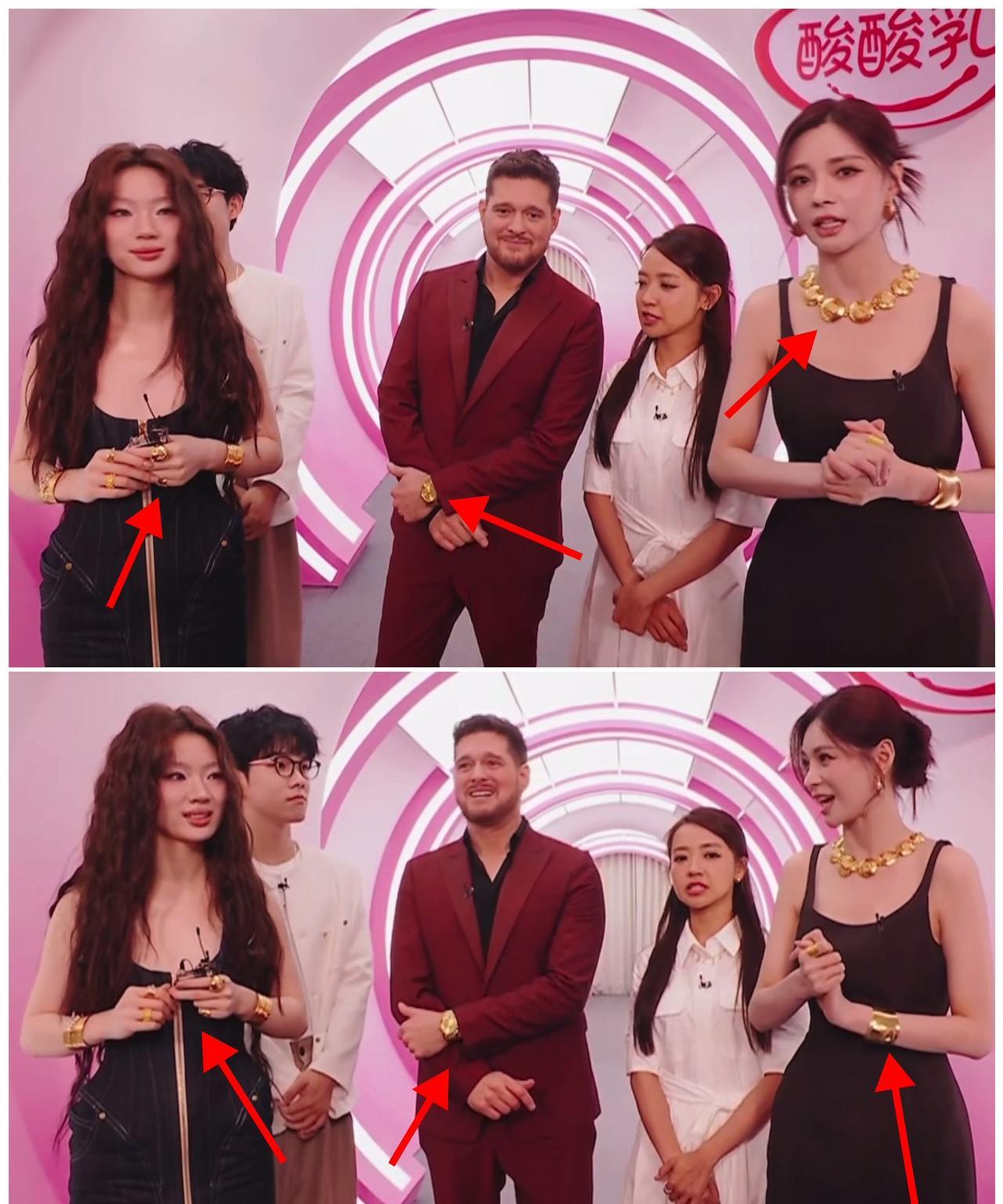 如果不是我老公告诉我这是《歌手》栏目，我都差点以为这是沈梦辰在主持卖黄金了。