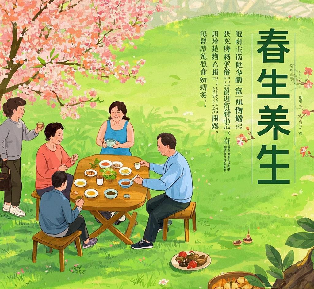 春天养生别瞎忙！5件事做对，一整年少生病、精神足一到春天，春困、上火、肠胃