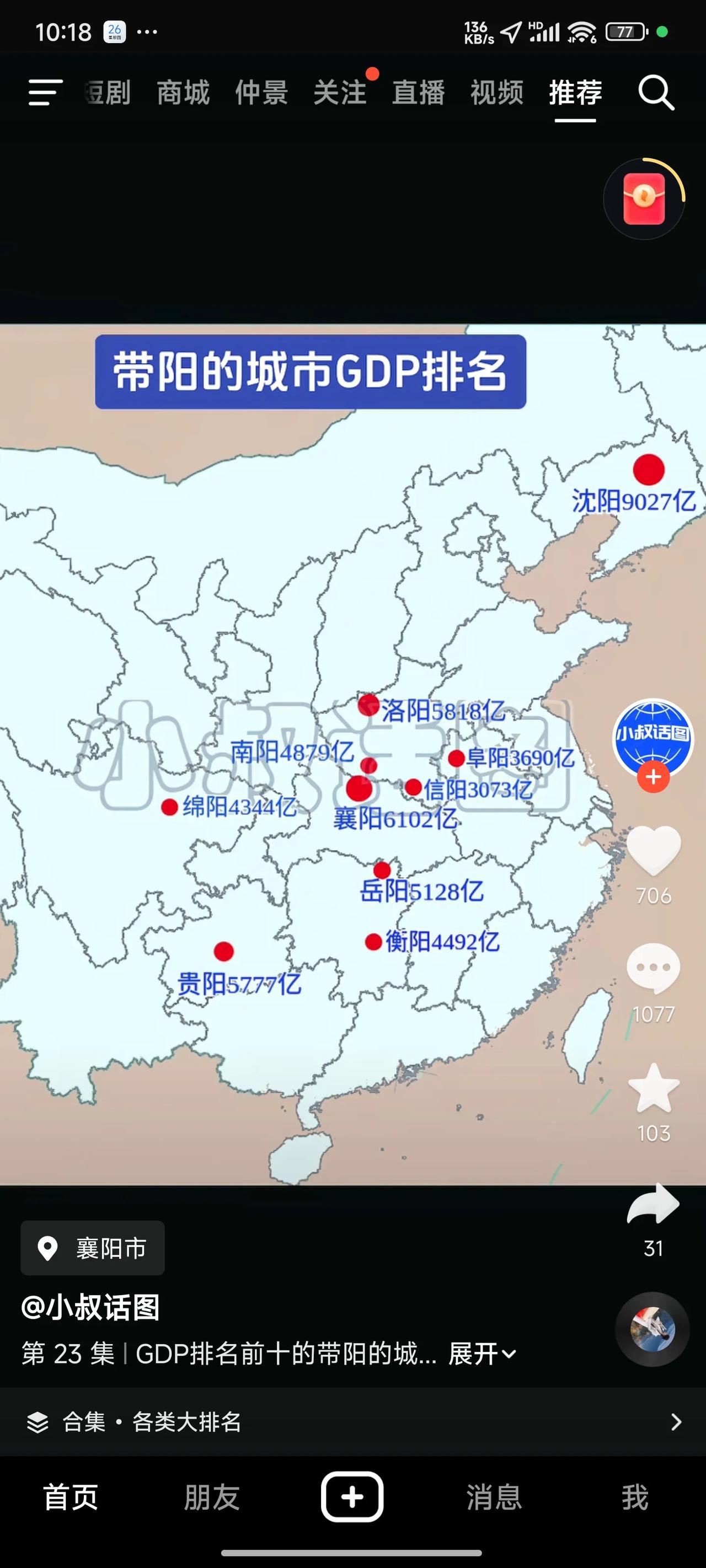 洛阳文旅这是咋搞的嘛！你瞧南阳，GDP数据就跟火箭似的，从3000多亿眼看就要蹿