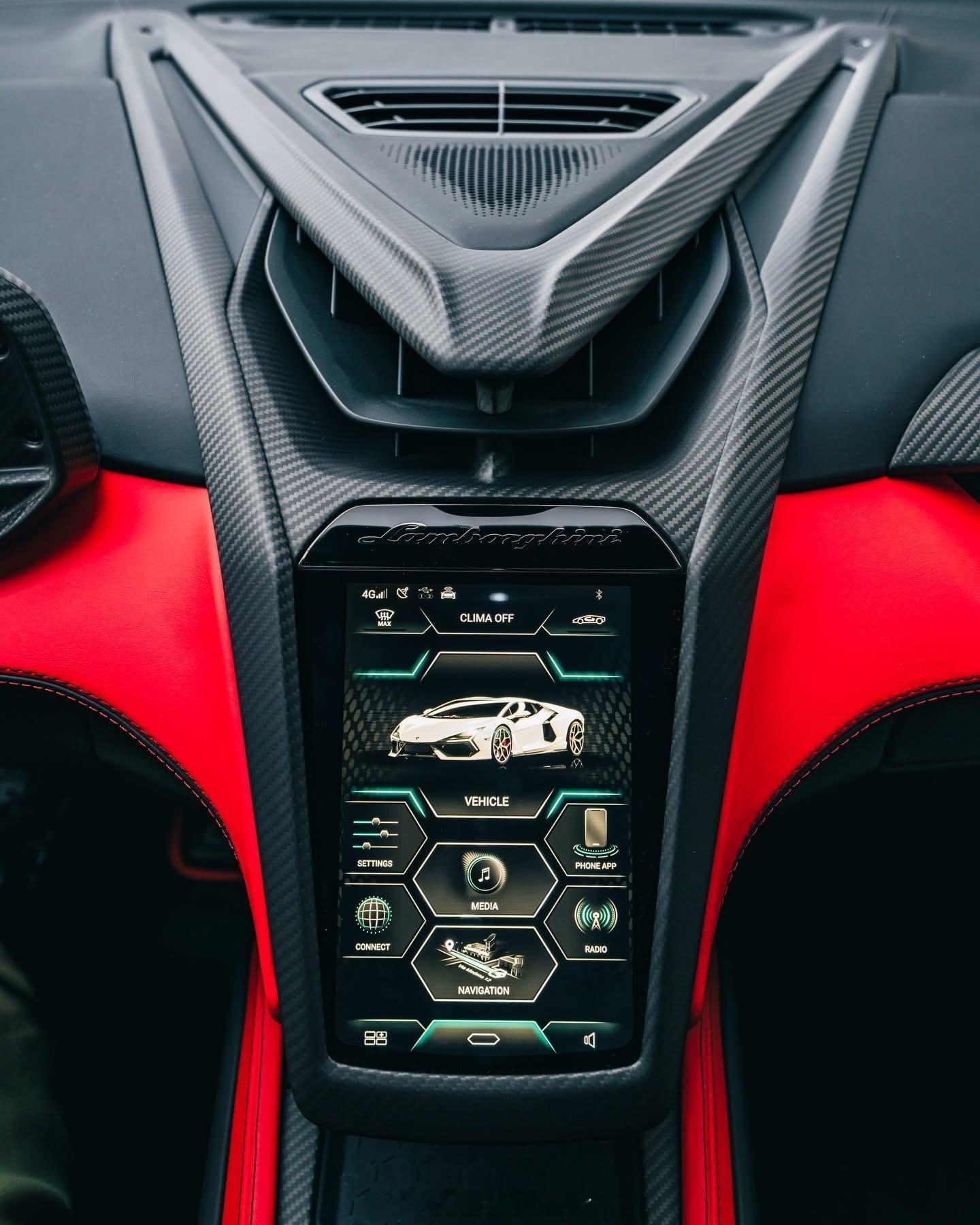 超级跑车内饰设计典范细节控📷📷📷LamborghiniReveulto