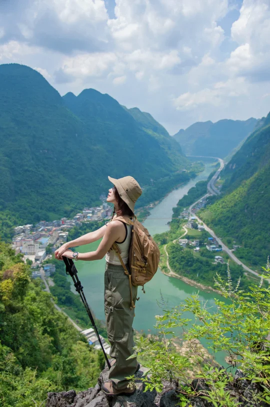 广西版“虎跳峡”人少景美免费徒步路线