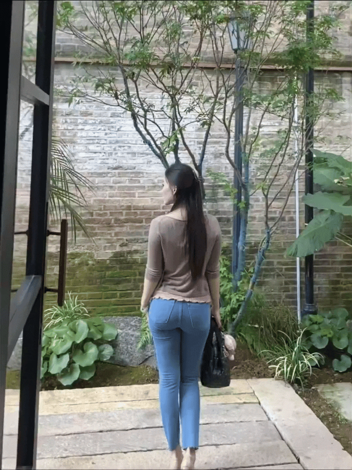 好看的背影！