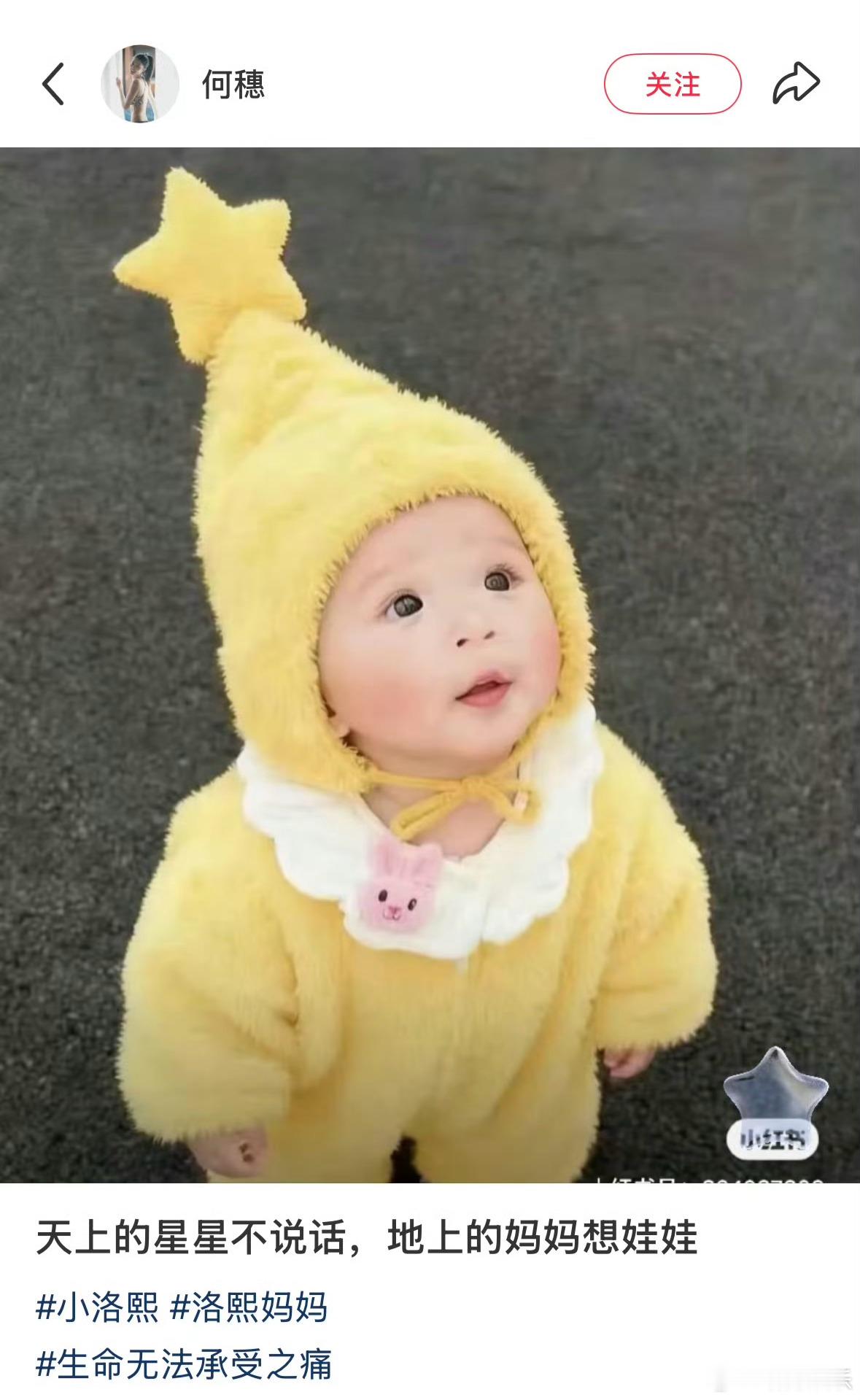 何穗为小洛熙发声何穗为小洛熙发声对何穗的好感度一整个爆增！终于看到有明星开始为