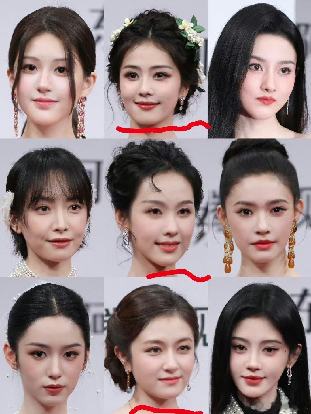 星光大赏红毯看了一下星光大赏各明星的生图，先说一下我在这些人里一个都不认识，纯凭