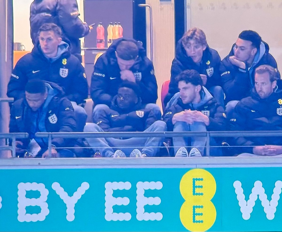 赖斯和萨卡将在英格兰对阵乌拉圭的温布利友谊赛中得到休息。两人本赛季出场时间都很长