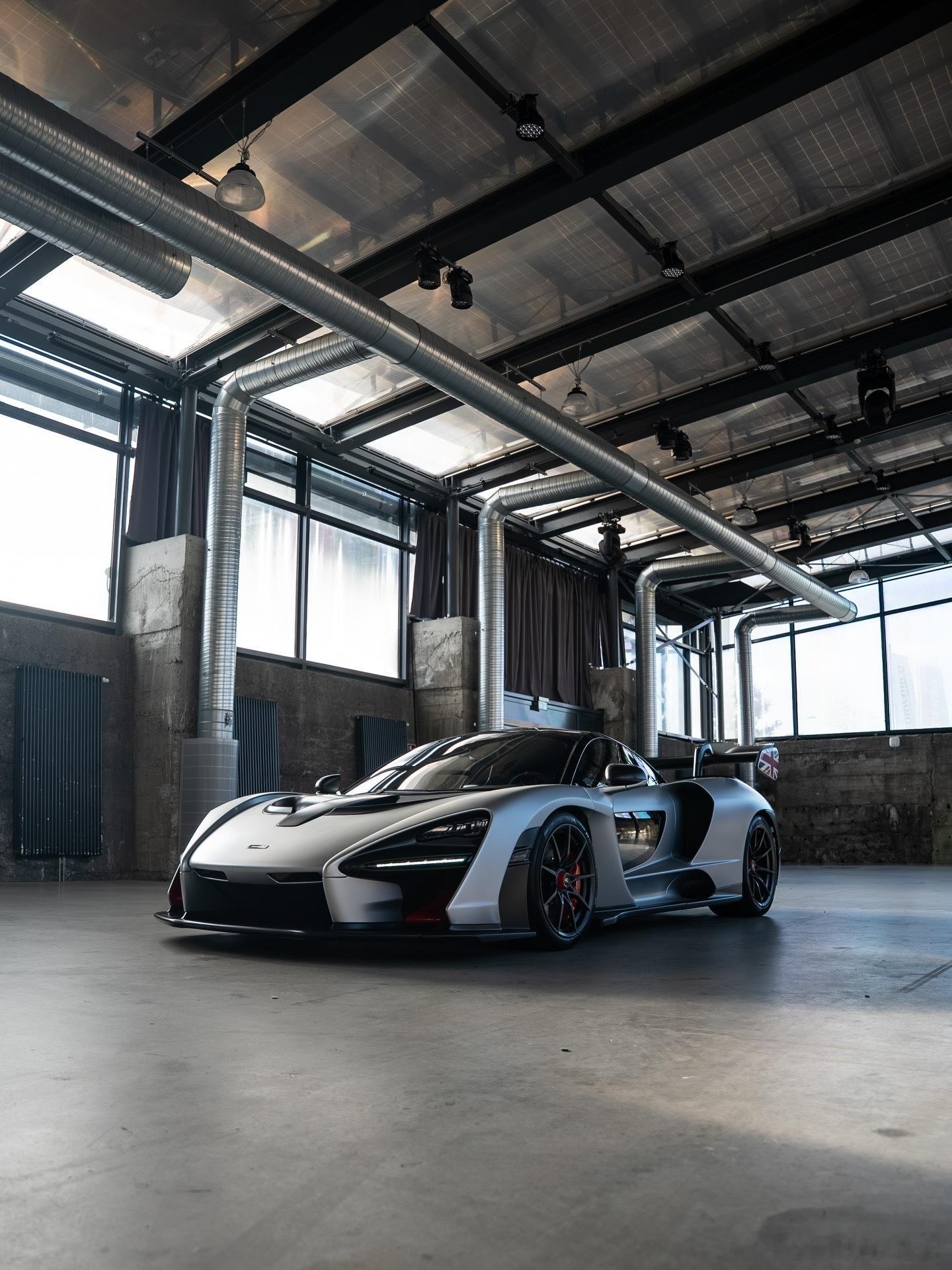 迈凯伦SennaSatinSilver哑光银色版🩶🖤Senna黑色版