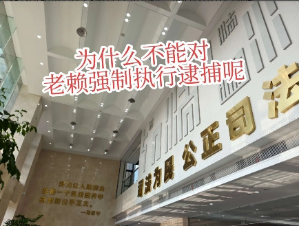 老赖一般是指有能力偿还债务却拒不偿还的人。在一般情况下不能对老赖强制执行逮捕，原
