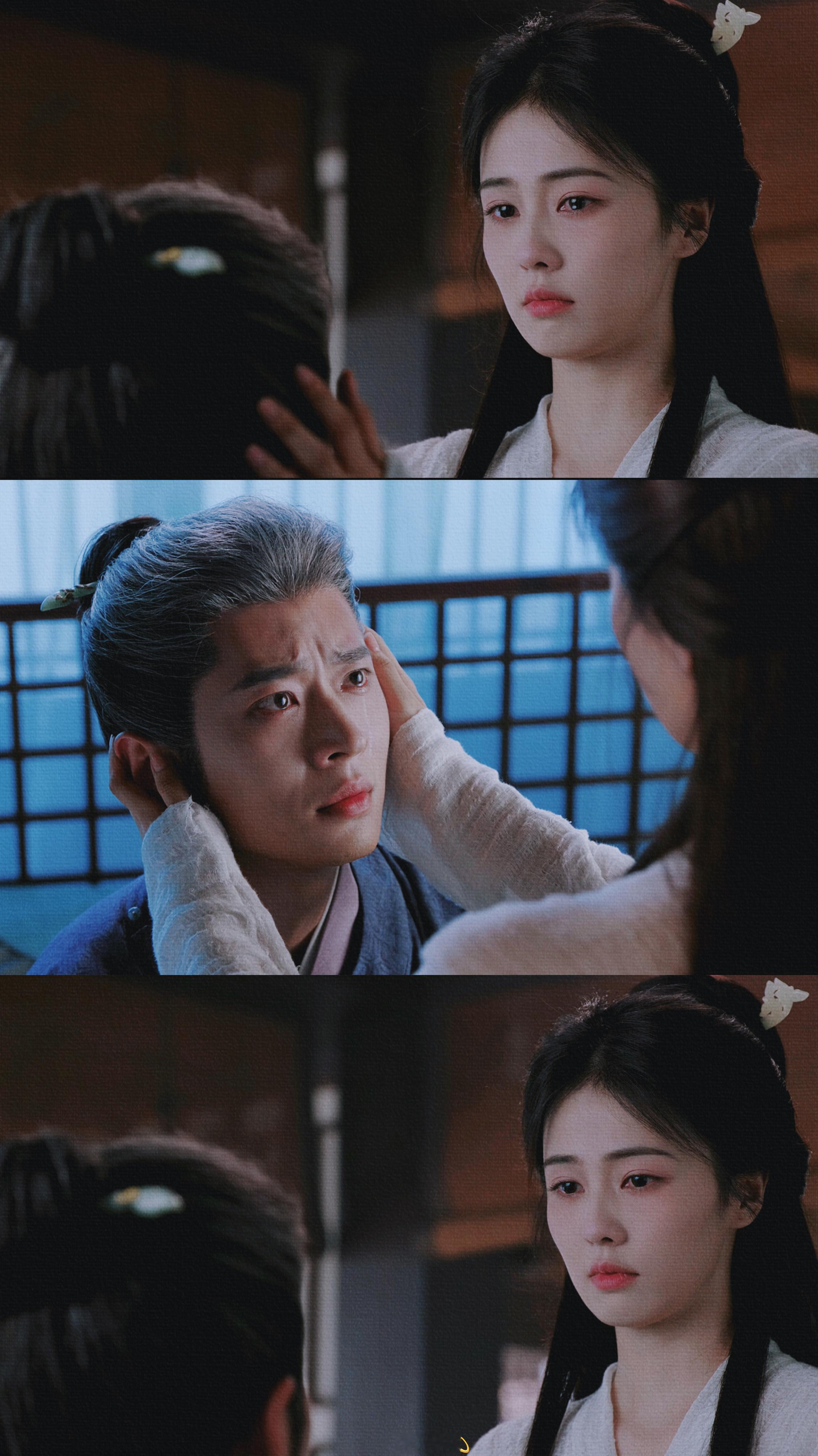莫离叶璃x墨修尧｜白鹿x丞磊“阿尧，你怎么头发白了”