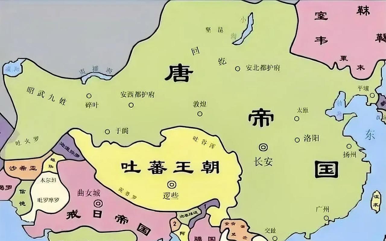 为什么唐朝拿不下吐蕃？因为我们的历史有意无意忽略了吐蕃巅峰期相当于一个帝国了，