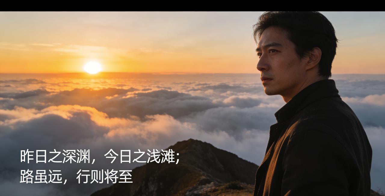 能将你从谷底里拖出来的，从来不是时间，而是你心里的格局和你发自内心的释怀。这个世