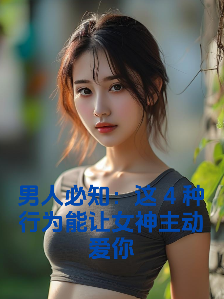 男人必知：这4种行为能让女神主动爱你