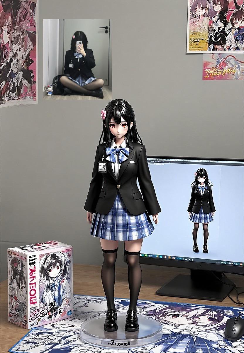 被萌翻了