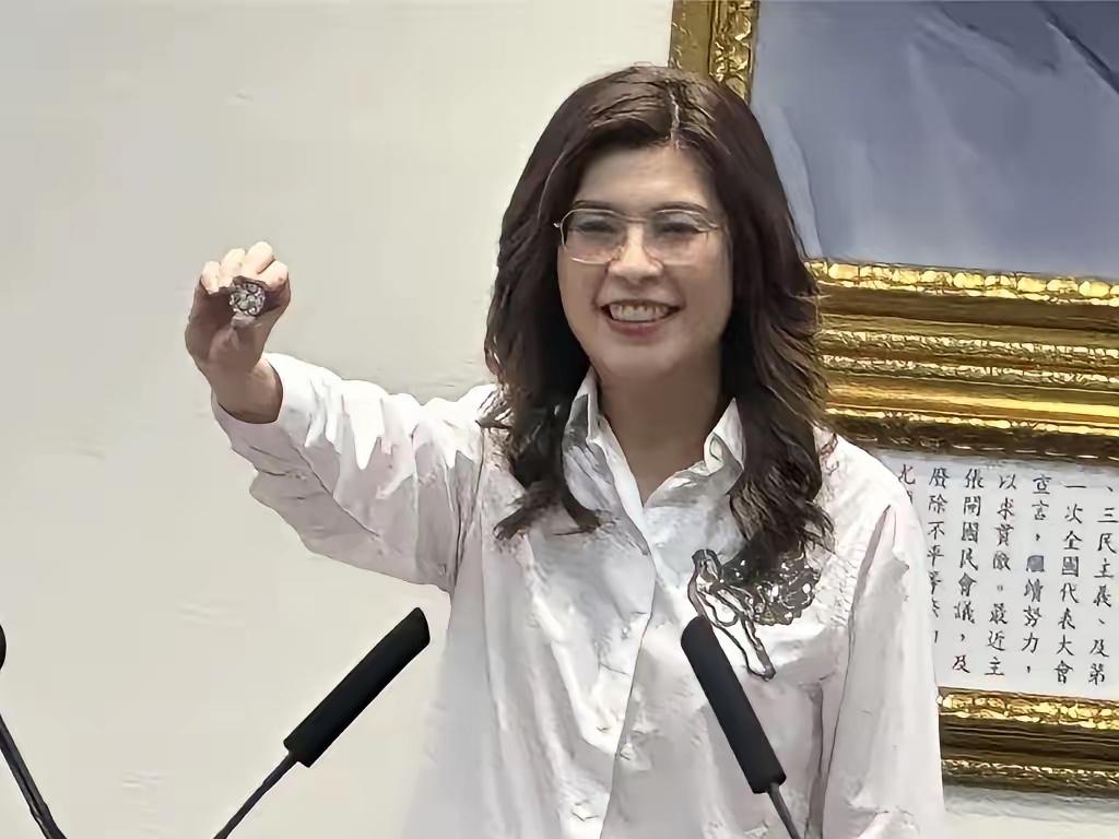 中国"国民党主席"郑丽文发表声明。7月1日这天，郑丽文在国民党的中常会上，掏