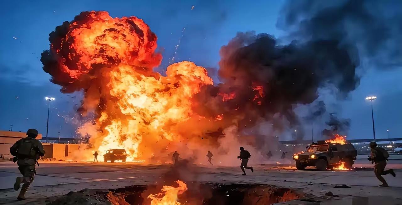 中东伊朗最新局势凌晨一声巨响，美军这下损失惨重！3月16号一大早，伊拉克那边有