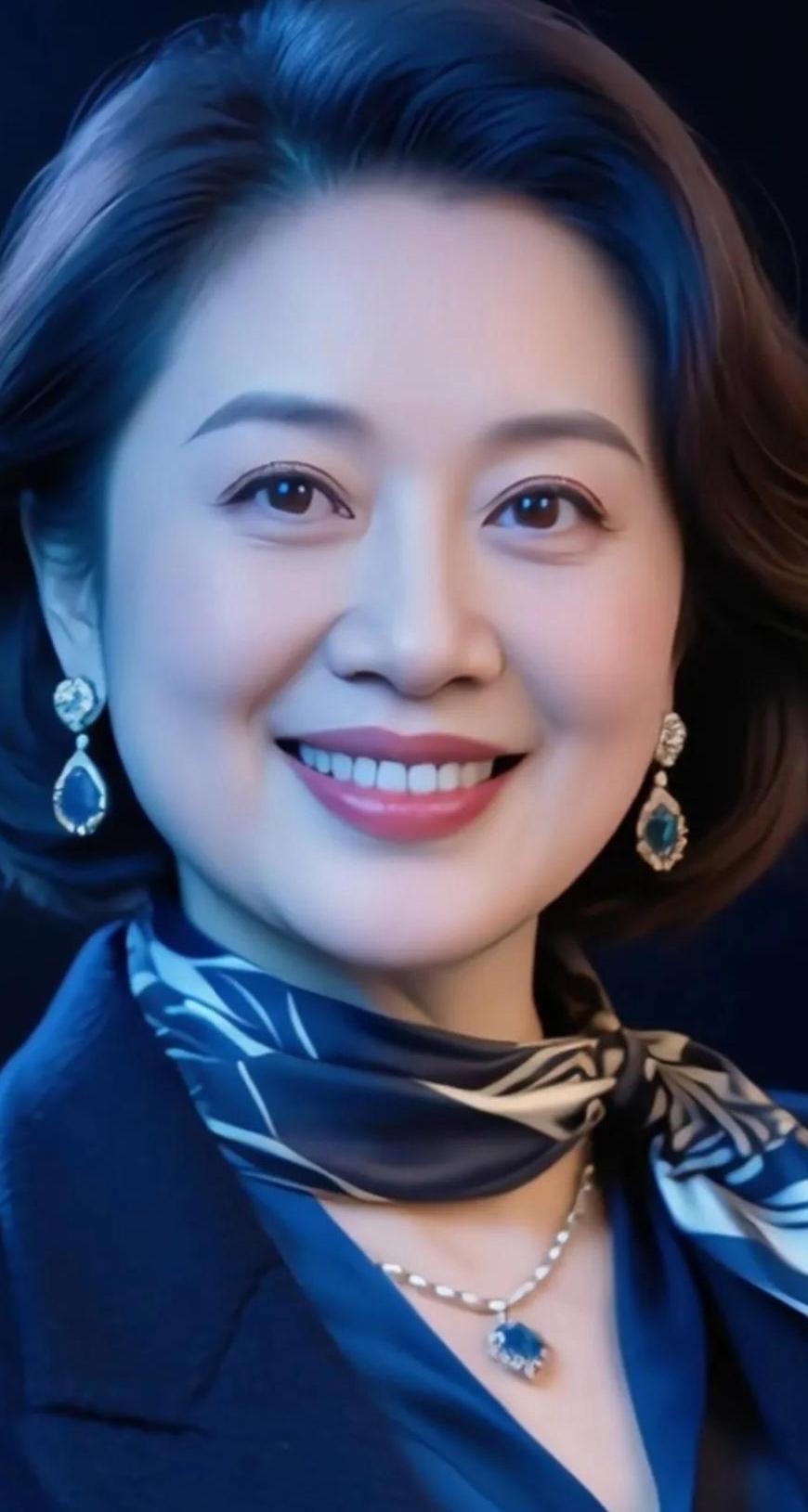 老阿姨肤白貌美如花