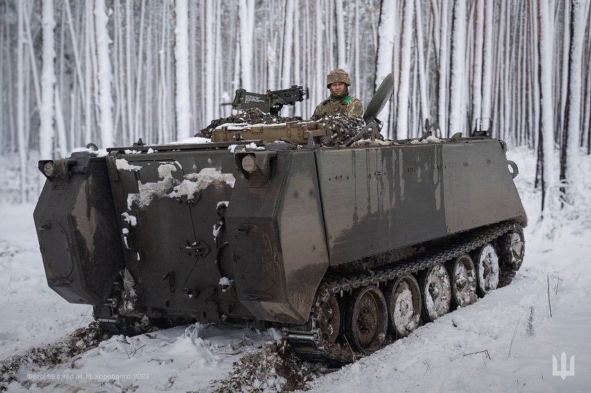 乌克兰升级了M113<em>装甲运兵车</em>，安装了新的塔夫里亚遥控炮塔