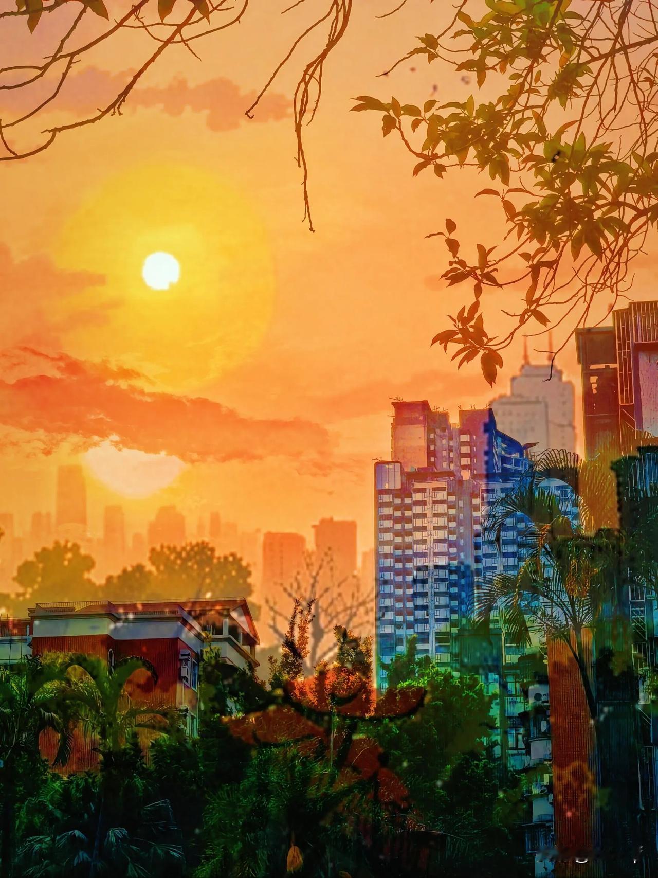 叠加又来了，后面两张为照片原图。前两张为后期叠加成新照片。摄影原创作品
