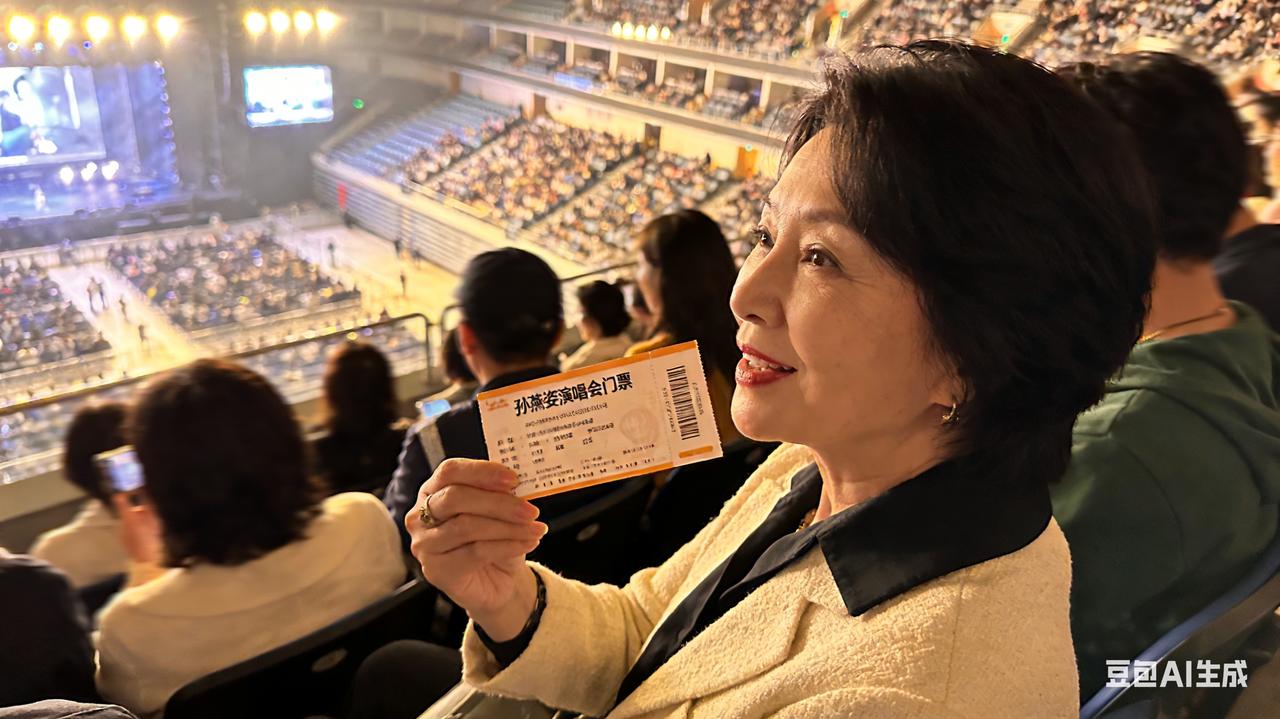 63岁叶童坐“山顶”看孙燕姿演唱会，无架子太圈粉，网友：这才是真歌迷近日，