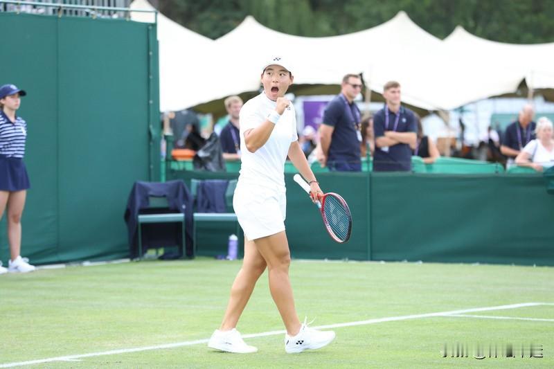 🎉🎉白卓璇横扫帕奎闯入决胜轮🔥🔥白卓璇太猛了！在澳网女单资格赛里，她