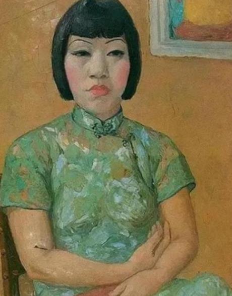 1908年，13岁潘玉良被舅舅卖到妓院，妓院老鸨嫌她狮鼻、口阔、厚嘴唇，实在是长
