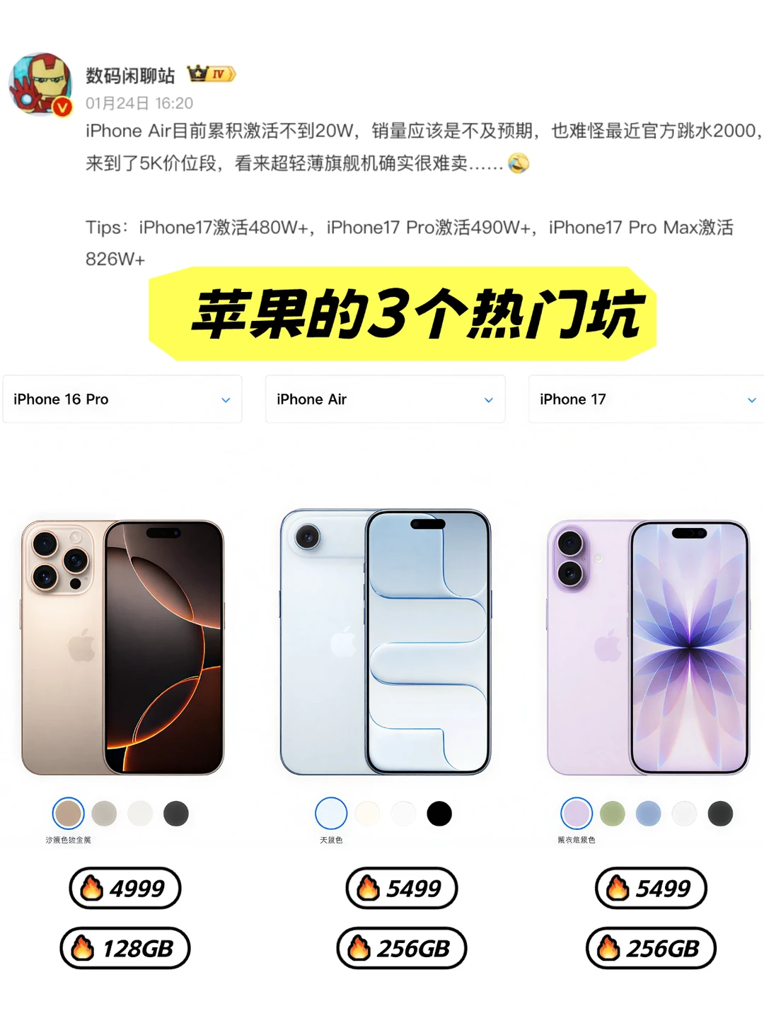 苹果三幻想，5K价位选谁