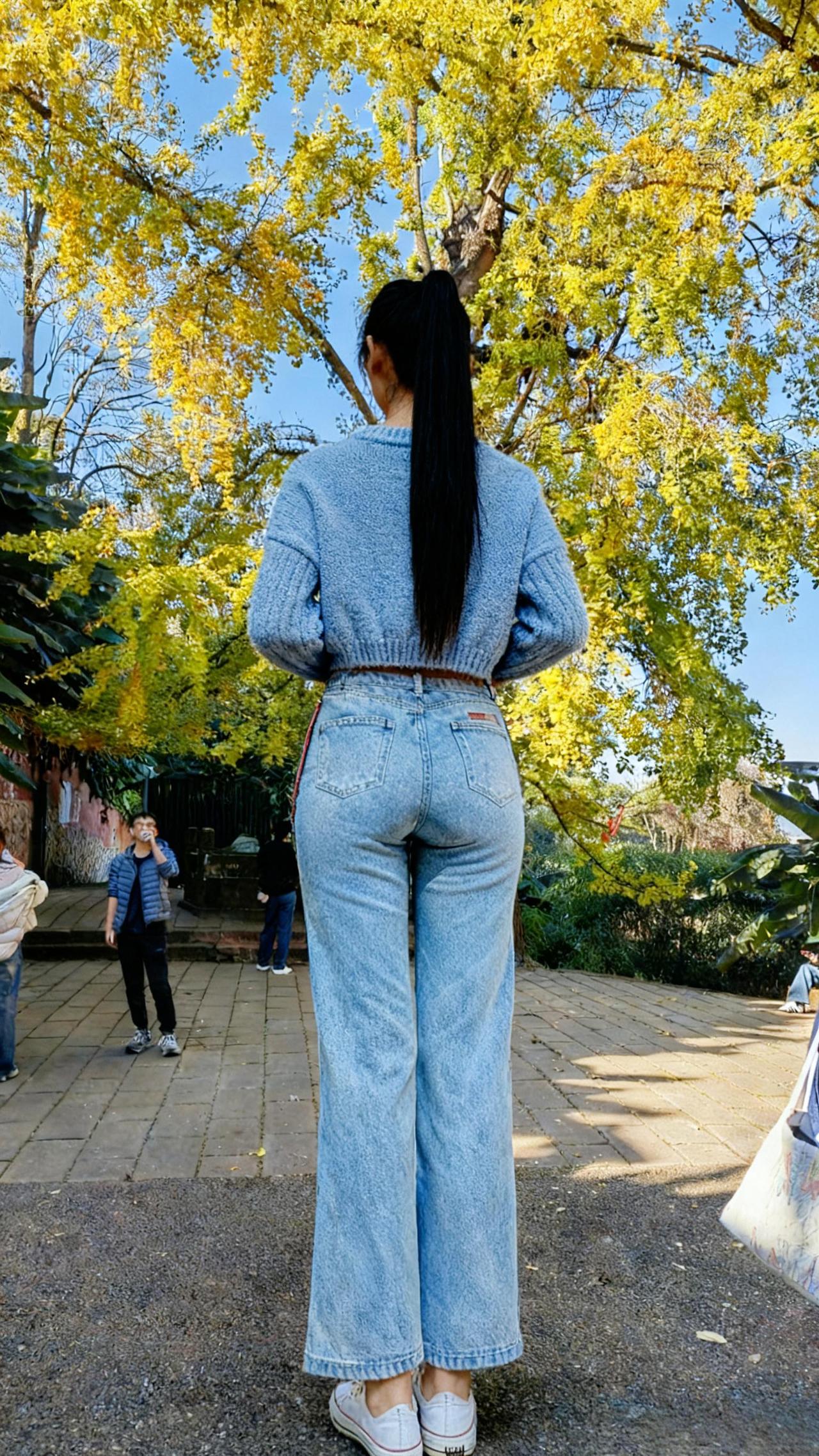 牛仔裤昆明西山来昆明看浓缩的彩云之南我不知为何疯狂对你执着QQ爱