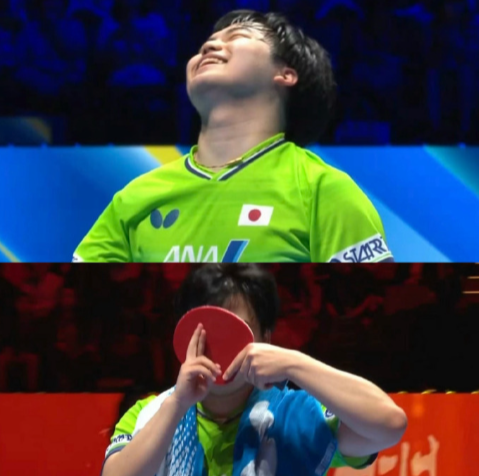 松岛辉空晋级世界杯决赛，之前松岛辉空还打生气了，第三局10比7被逆转之后摔拍子，