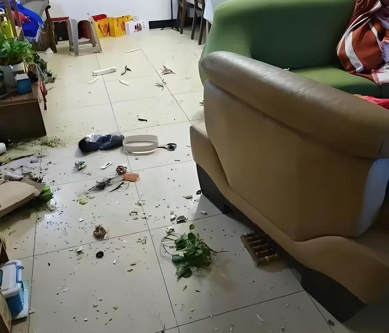 在儿媳妇家住了两天，昨天亲眼看到儿子和儿媳妇大吵一架。两个人吵得特别凶，声音很大