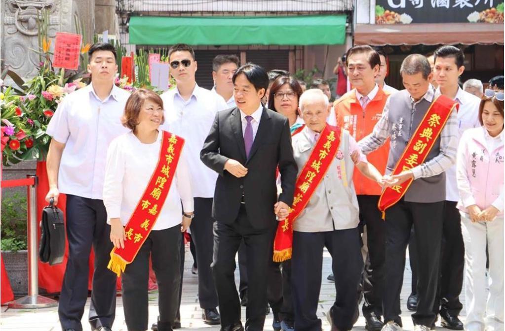 就在刚刚，台“赖清德办公室”发表声明，5月10日，针对嘉义城隍庙荣誉