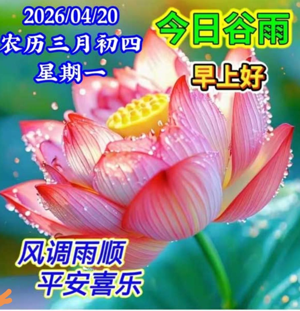 谷雨到，短信送；雨茫茫，送问候；情深深，雨绵绵；许心愿，情诚诚；送祝福，