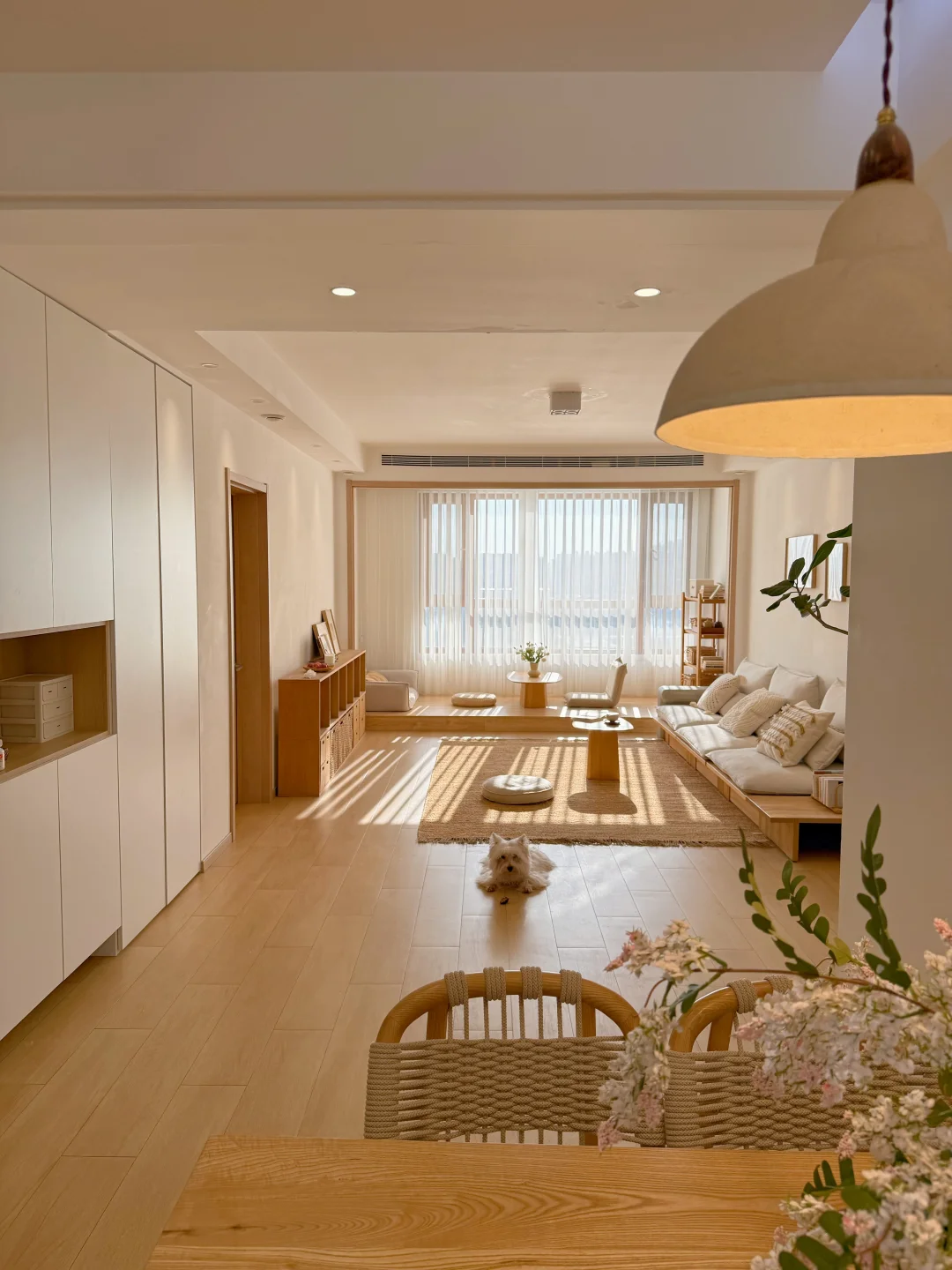 窗外冰天雪地，室内却温暖如夏🍃