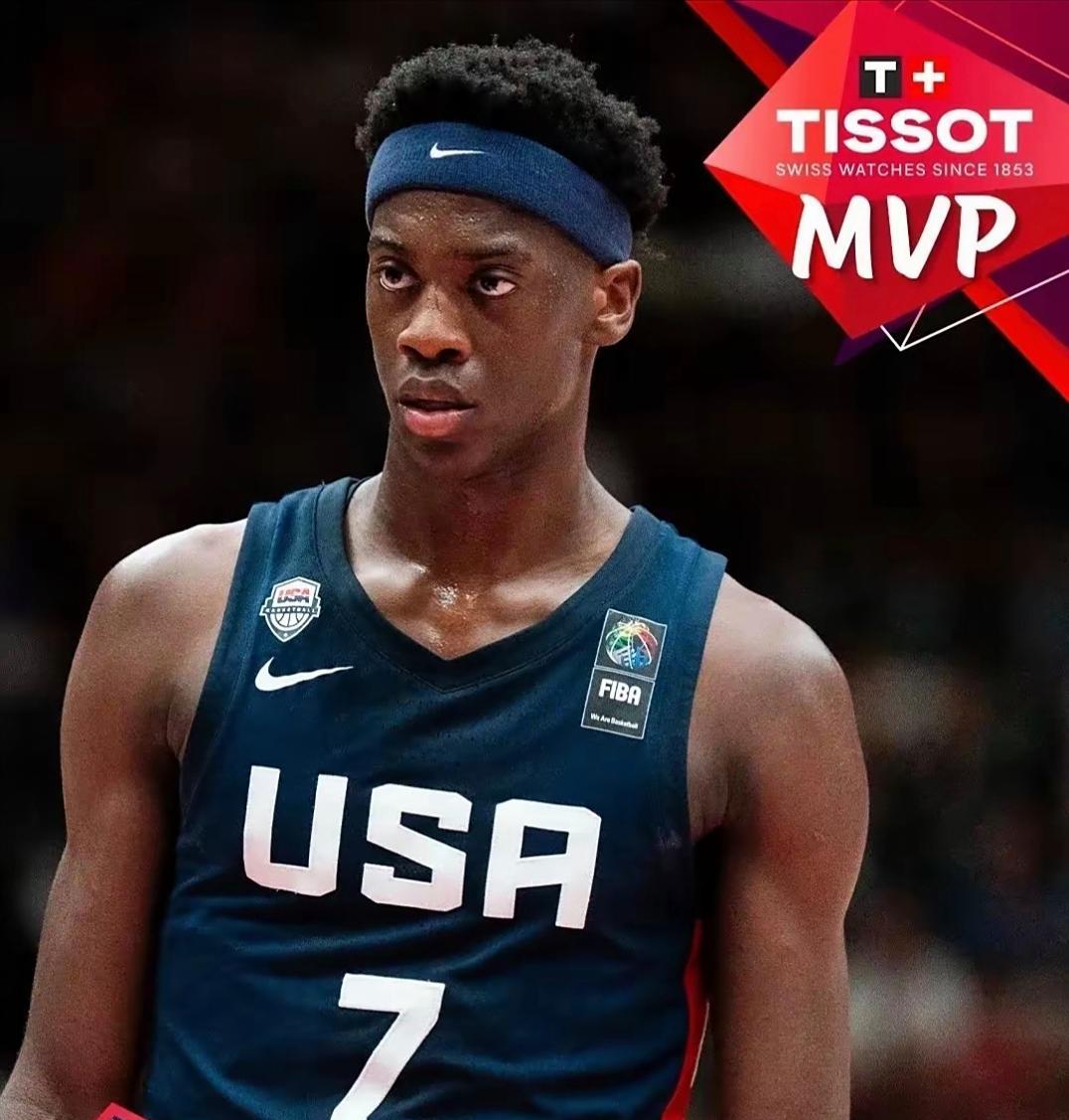 明年NBA又是选秀大年，准状元迪班萨拿到U19男篮世界杯MVP！U19男篮世界