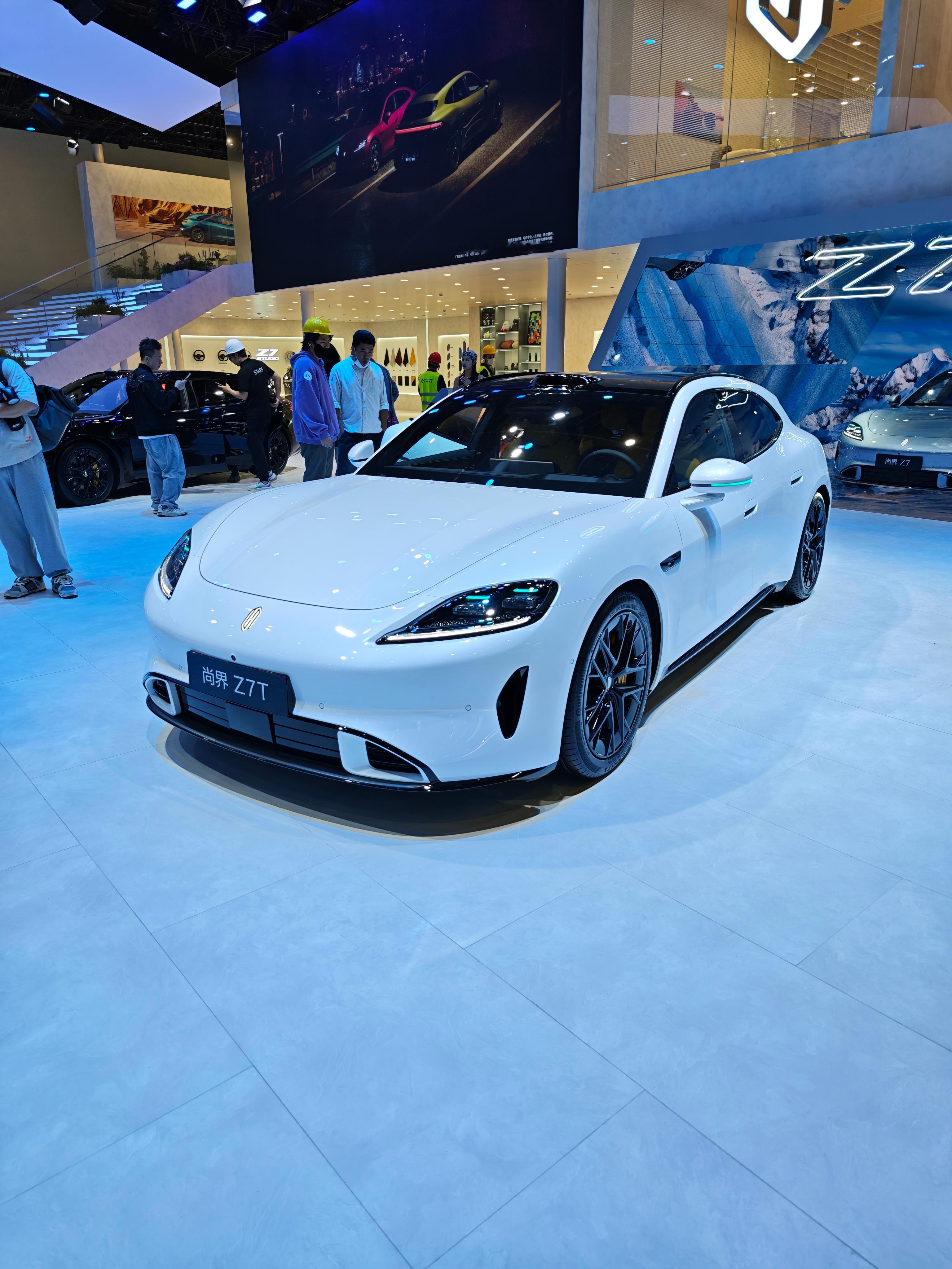 感受一下尚界Z7和Z7T的全部10种颜色~图2这个银色不错，很帅