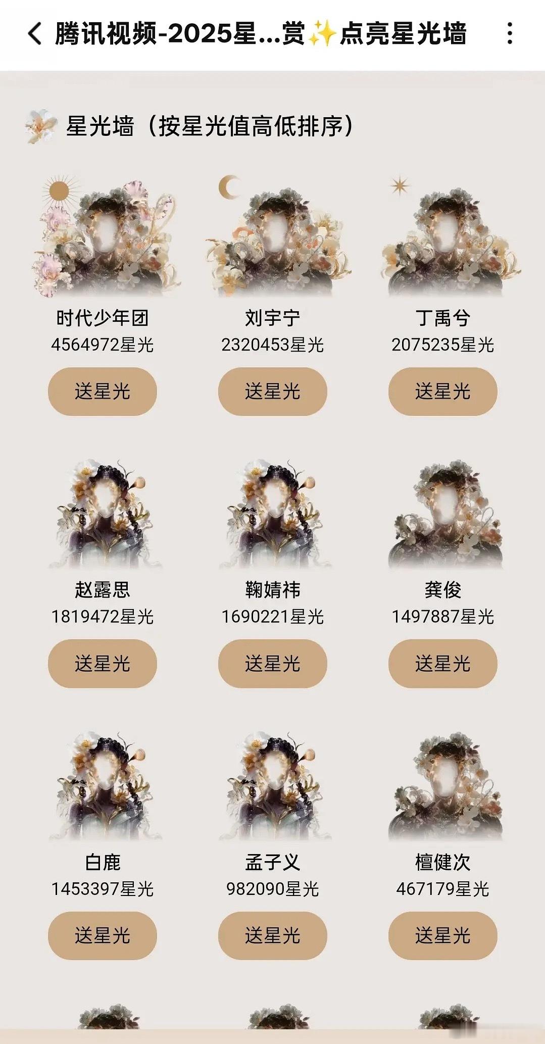 星光大赏七进六竞争太激烈了吧