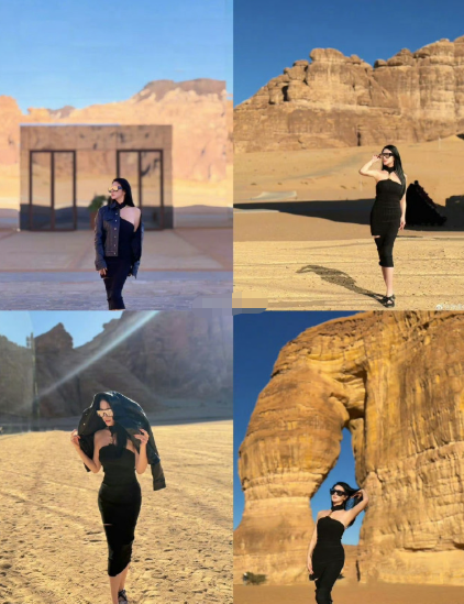 张雨绮的社交动态就是真人版环游世界图鉴！沙漠酷飒随拍、泳池惬意时光，再到巴黎铁塔