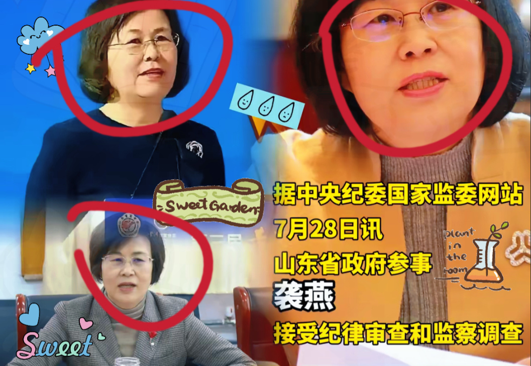 天哪，友友们​​不扒不知道，一扒吓一跳​​山东省卫健委原主任袭燕在卸任三