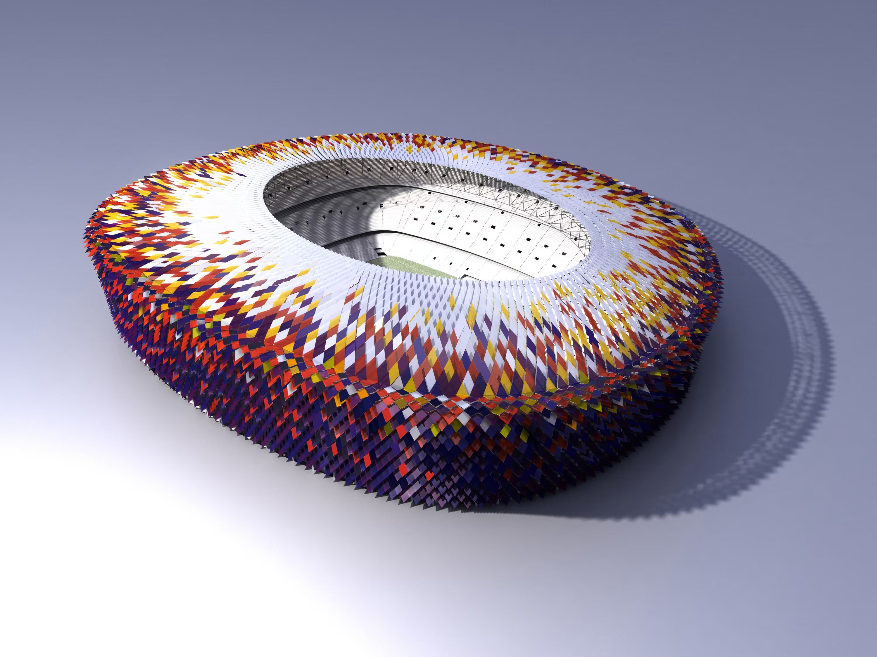 阿斯报：曾经一次从未获批、从未面世的“诺坎普球场”翻新方案◼️该项目由英国著名