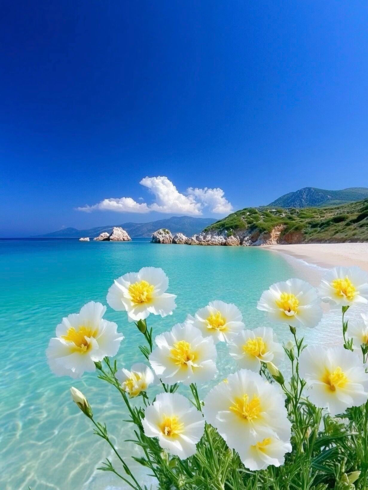 海边沙滩