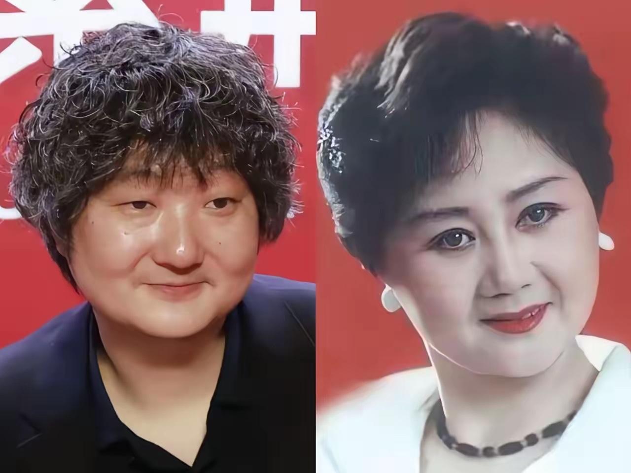 一双眼睛毁了一张脸。这句话放在王大治身上再合适不过。细看王大治和妈妈，长得既像又