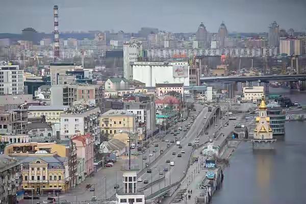 乌克兰首都基辅响起多次爆炸声。△乌克兰首都基辅（资料图）当地时间1月24日