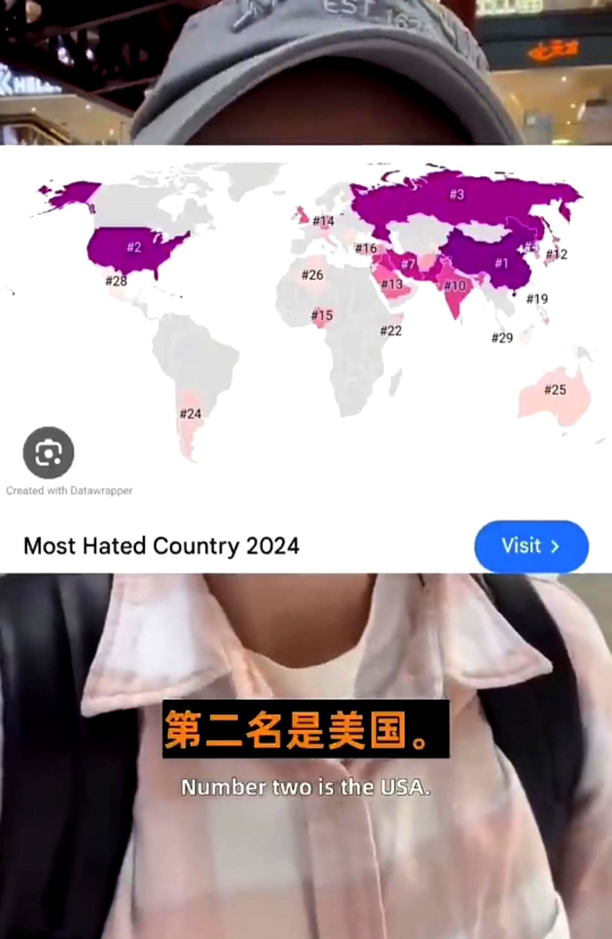 外国人最讨厌的国家：中国竟是第一？啥？中国居然成了外国人