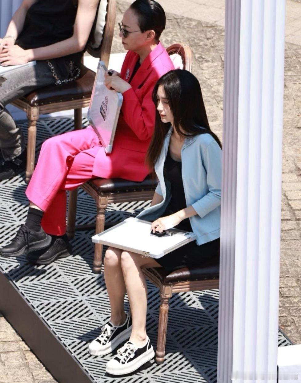 2022综艺生图，baby黑长直造型真的美爆了！