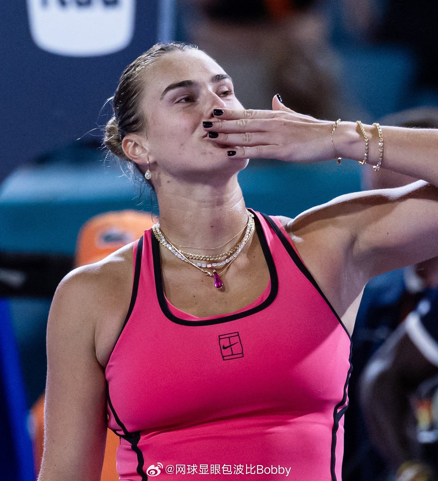 萨巴伦卡追平斯瓦泰克，并列成为自2009年WTA1000赛制设立以来，该级别赛事