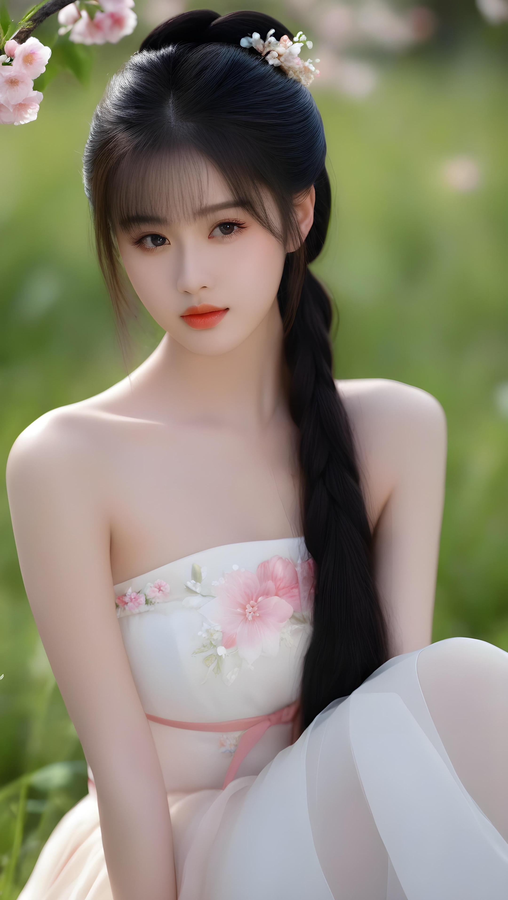 上热门🔥 清纯女神 内容由ai生成 汉服造型 ai美女