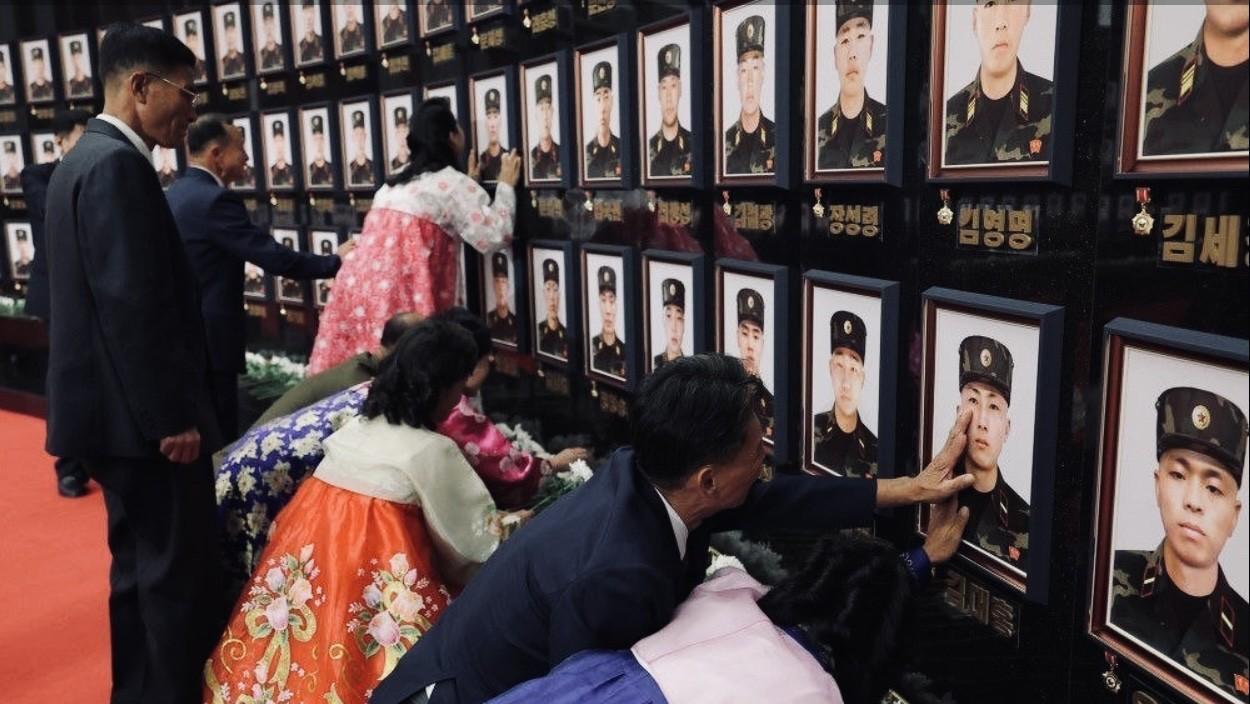 抗美援俄为解放库尔斯克州边境地区做出巨大贡献，为祖国建立了不朽功勋！这是为了