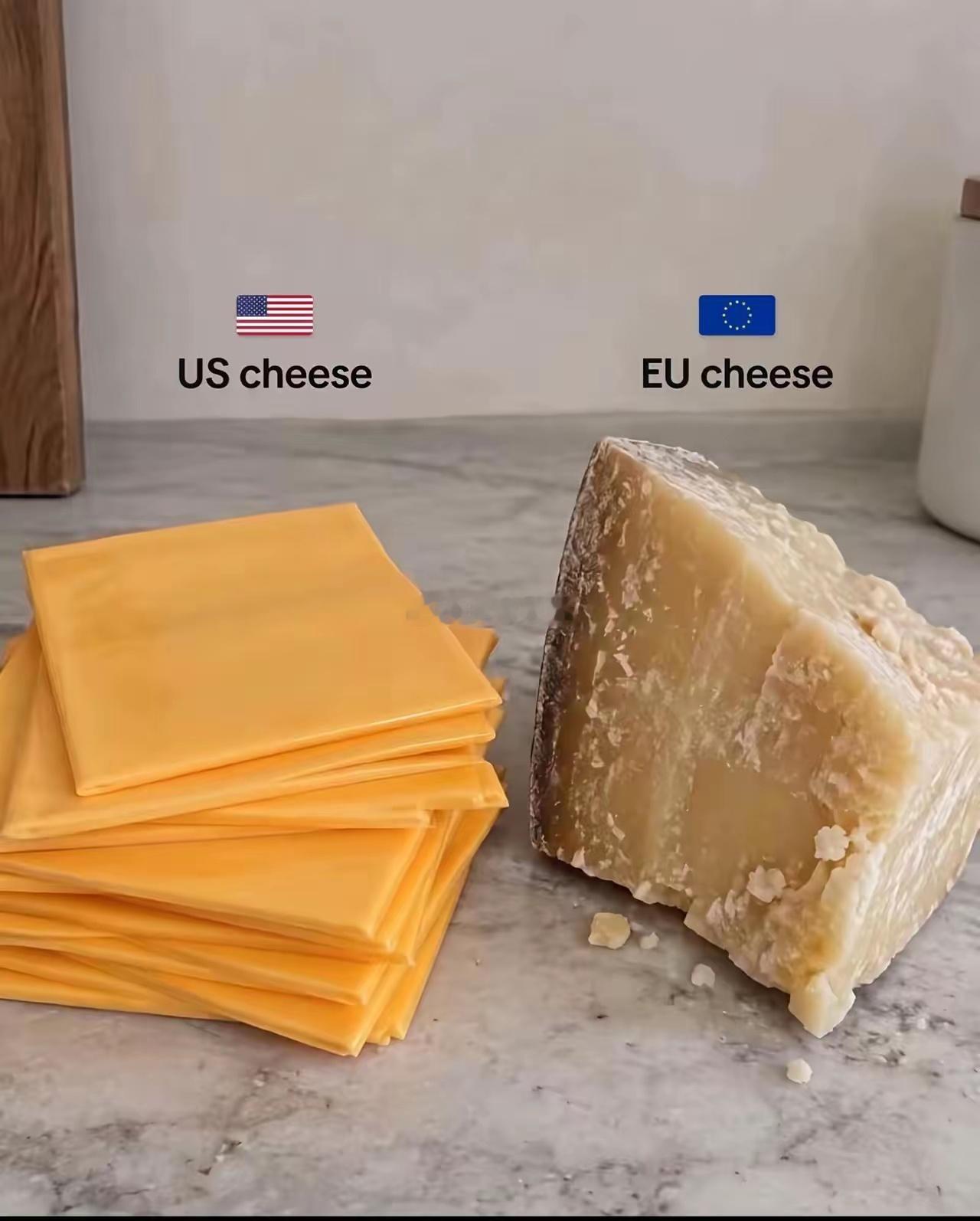美国食物vs欧盟食物​​​