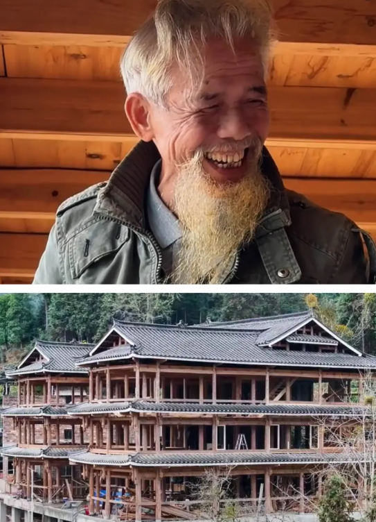 一觉醒来，学建筑的不学建筑的都沉默了，76岁大爷仅凭脑力，徒手搭建1200